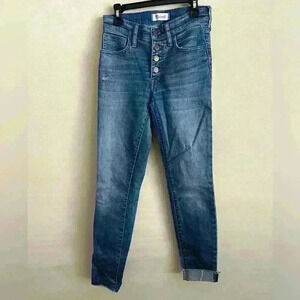 Madewell 9” high rise skinny skinny jeans